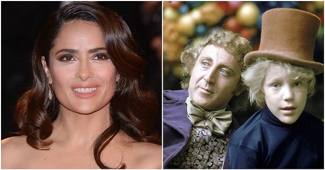 15. Salma Hayek - Willy Wonka & the Chocolate Factory (1971)