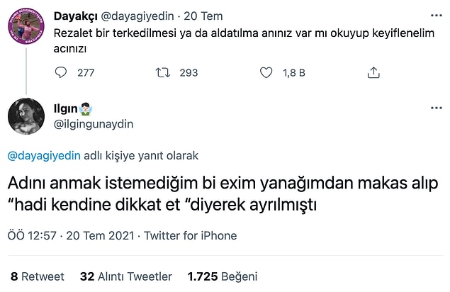 7. Çok ilginç yanıtlar var.