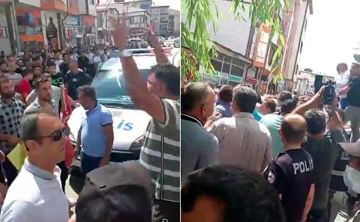 Polisin Motosikletteki Yolcuyu Vurması Emniyet Müdürlüğü Önünde Protesto Edildi