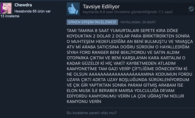 1. Üzücü bir son.
