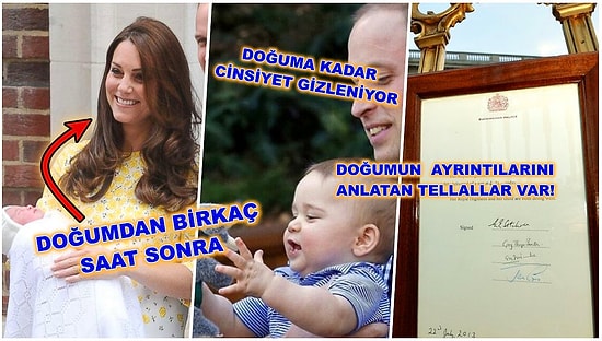 Kraliyet Ailesinin Bir Bebek Doğunca Uyguladığı ve Duyduğunuzda Size 'Böyle Dert Çekilmez' Dedirtecek 10 Kural
