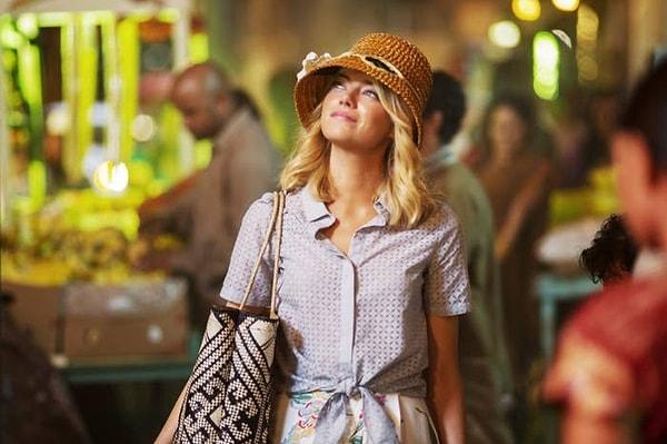 2. Emma Stone "Aloha" filminde oynadığı Allison karakteri tartışmaların odağı olmuştu.