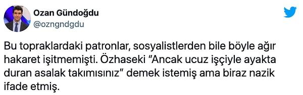 AKP'li Özhaseki'ye gelen tepkilerden bazıları şöyle 👇
