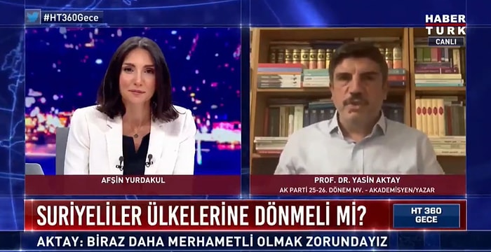 Ak Partili Yasin Aktay: 'Aç Olan Açım Diye Bağırmaz, Açım Diyen Bu İşin Sömürüsünü Yapanlardır'