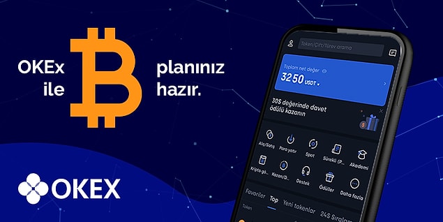 Kripto para konusundaki tüm işlemlerinizi Dünyanın Lider Kripto Borsası OKEx ile gerçekleştirebilirsiniz!