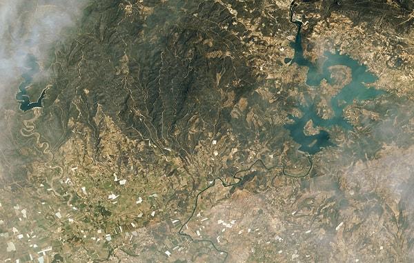 Manavgat‘ın Göktürk Uydusu ile uzaydan çekilmiş görüntüleri 👇