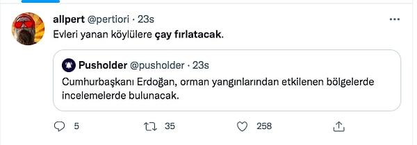 Erdoğan dün Marmaris’e gitti. Giderken sosyal medyada tweetler atıldı. Marmaris’e gidip çay fırlatacak yine denildi. Bu tweetlere gülmedik bile. Çünkü olabilecek en absürt sahne olurdu.