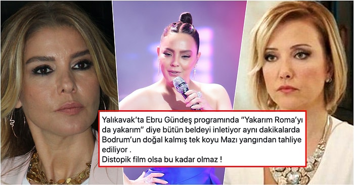 Berna Laçin'in Ebru Gündeş'in Söylediği Şarkıya Tepki Göstermesi Gülben Ergen'le Arasında Tansiyonu Artırdı