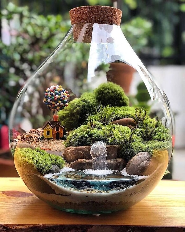 11. Миниатюрный террариум