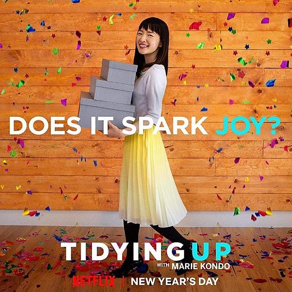 8. Sparking Joy With Marie Kondo / Yeni Dizi / 31 Ağustos