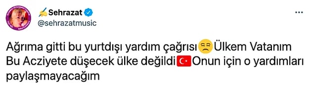 8. Ünlü isimlerin tüm dünyadan yardım istemesi Şehrazat başta olmak üzere bazı diğer ünlüleri rahatsız etti!