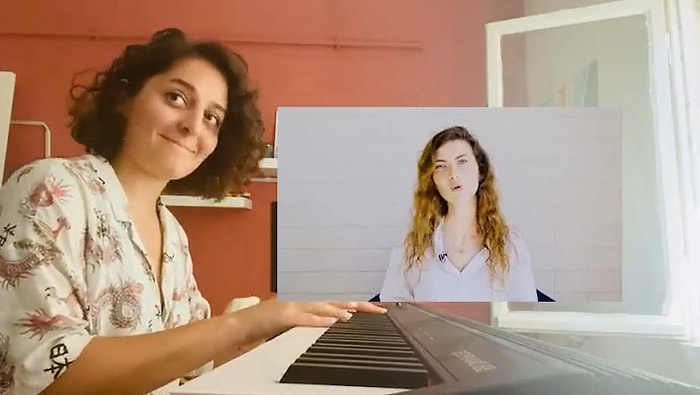 YouTuber Büşra Elsall'ın 'HelpTurkey' Diyenlere 'Ciğeri Beş Para Etmez' Dediği Videoya Piyano Editi