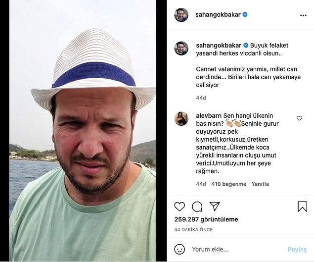 “İçimden bir ses diyor ki ‘Bunları sen görüyorsun, kahroluyorsun. Başkalarına da gösterme ki onlar da kahrolmasın’ ama siz de görün, bilin.”