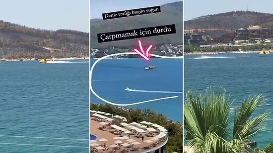 Yangın Söndürme Uçağını Engelleyen Jet Ski Hakkında Soruşturma