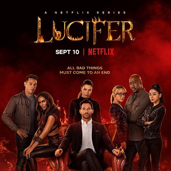 17. Lucifer'ın 6. sezonundan yeni bir poster paylaşıldı.