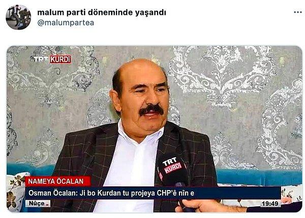 10. Osman Öcalan'ın TRT ekranlarına çıkartılması.