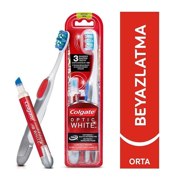 4. Her an bembeyaz dişlere sahip olmak için Colgate beyazlatıcı diş kalemi kullanmanız gerekiyor!