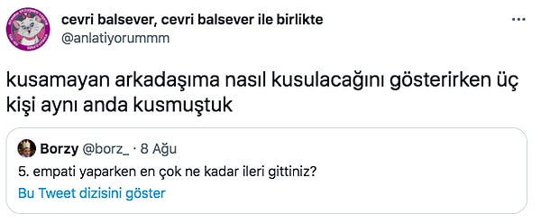 12. Herkese böyle bir arkadaş lütfen...