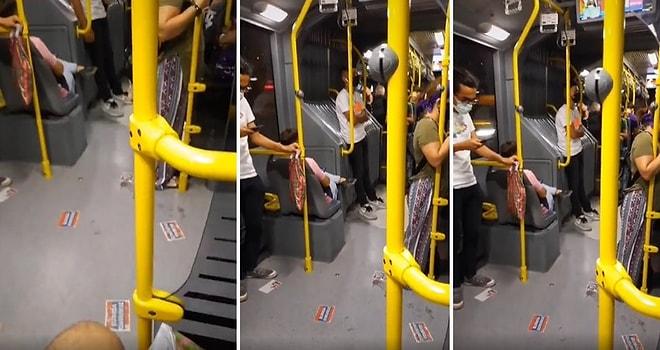 Metrobüste Oturan Kadını İzinsiz Kaydeden Mülteci: 'Türkiye Gençleri Böyle Oturuyor, Böyle Bir Şey Olur mu?'