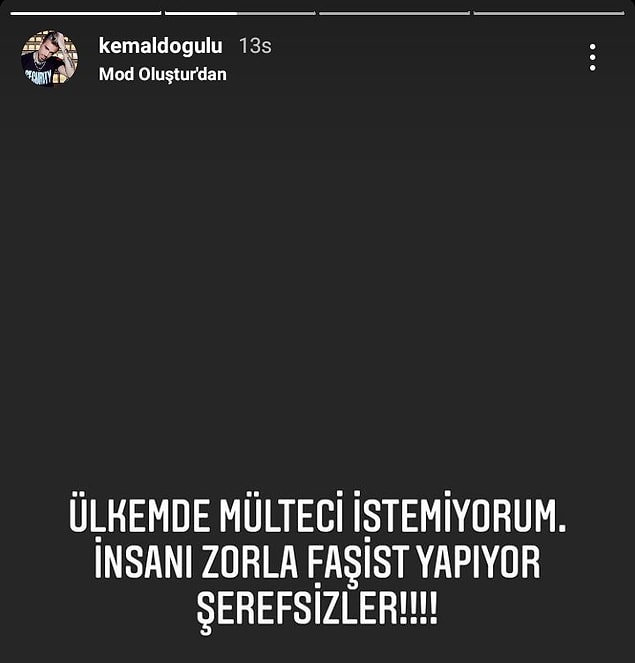1. Bu duruma en sert tepki verenlerden ünlü isimlerden biri de Kemal Doğulu.