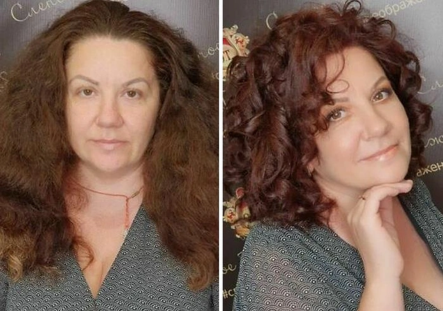 Değişim için salona gelen ve sonuçtan memnun kalan 15 kadın (Yeni fotoğraflar)