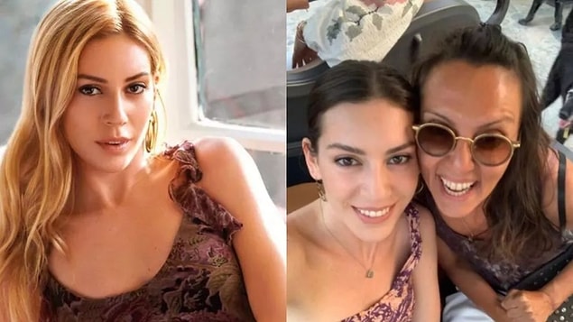 6. Sinem Kobal'ın saçlarını koyulaştırdığı söylenmişti, oysa sadece diplerini uzatmıştı.