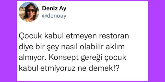Çocuk Kabul Etmeyen Restoran Konseptine İsyan Eden Kullanıcı, Sosyal Medyada Yeni Bir Tartışma Yarattı