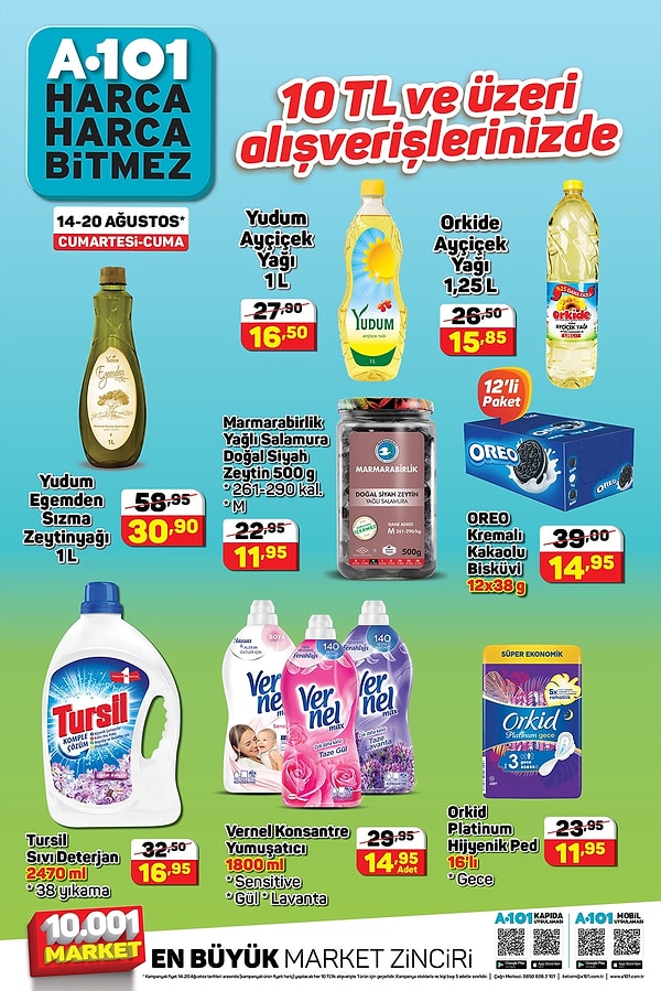 Yudum Egemden Sızma Zeytinyağı 1 Litre: 30.90 TL