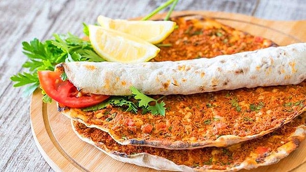 10. Lahmacun: 45 dakika basketbol oynama