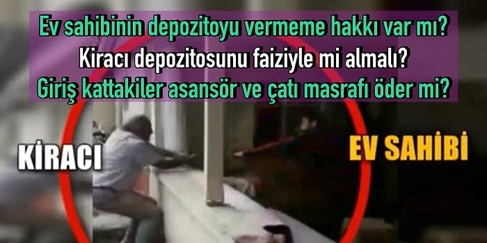 Depozitodan Tutun Ödenmemesi Gereken Apartman Giderlerine Dek Kiracıların Bilmesi Gereken Her şeyi Anlattık!