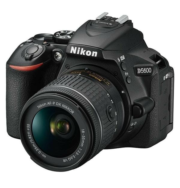 1. Nikon D5600 Dslr fotoğraf makinesi