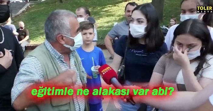 'Eğitim Sistemi Kötü' Diyen Gençlere Dayıdan Cevap: 'Samsun'dan Geldim Yollara Bak, Diliyle Yala'