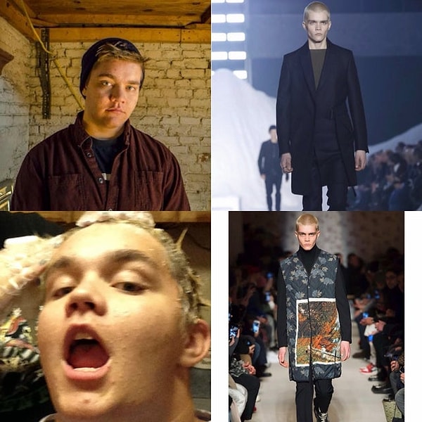 11. "45 kilo verdim ve tam zamanlı olarak modellik yapıyorum."