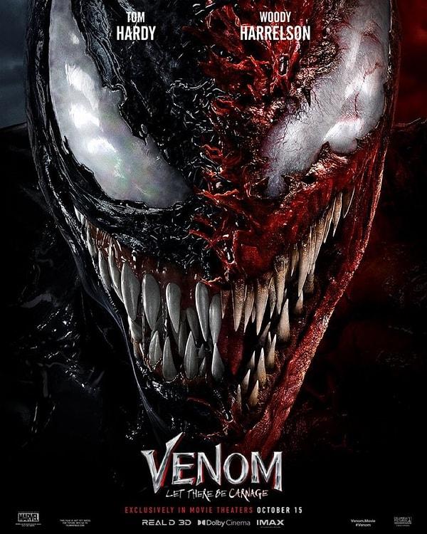 8. ‘Venom: Let There Be Carnage’ın afişleri yayınlandı.