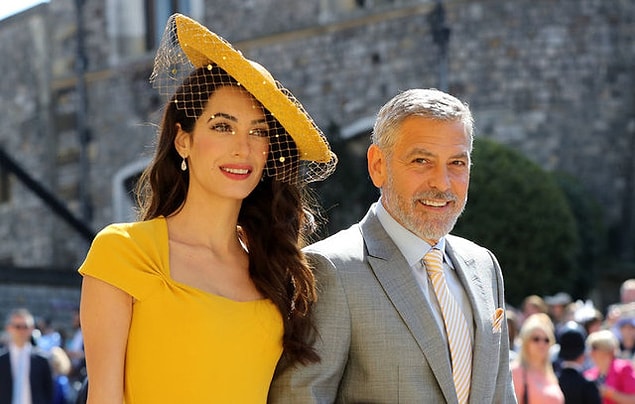 10. Amal Clooney ve George Clooney