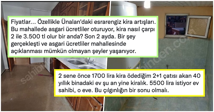 Özellikle İstanbul'da Son Dönemde Ev Kiralarının Hunharca Artmasına Tepkisiz Kalamayıp İsyan Eden Kişiler