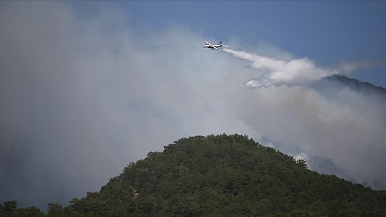 Kazdağları'nda Orman Yangını Başladı!