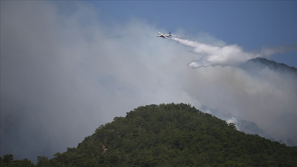 Kazdağları'nda Orman Yangını Başladı!