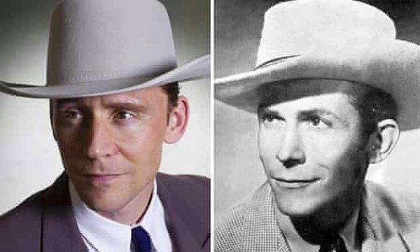 4. Tom Hiddleston, 'I Saw The Light' filminde canlandırdığı Hank Williams'la olan benzerliğiyle seyircileri bir hayli şaşırttı.