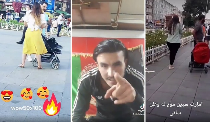 Kadınları Arkadan Videoya Çekerek Taciz Eden Afgan O Görüntüleri de TikTok'ta Paylaşıyor