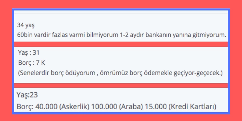 Gencecik Yaşlarında Borç Batağına Düşen İnsanların Ödemek Zorunda Olduğu Miktarlar Canınızı Sıkabilir
