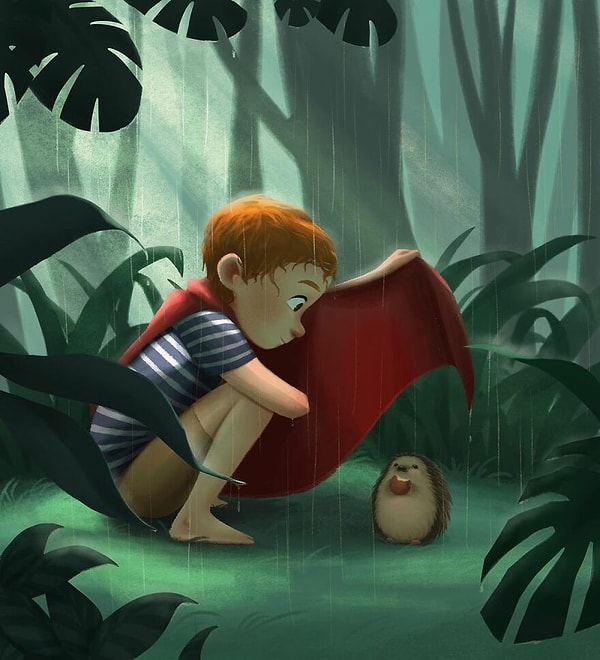 7. Помимо рисования, она также дает уроки, поскольку считает, что если она смогла стать художницей, то сможет и любой другой человек, который того желает