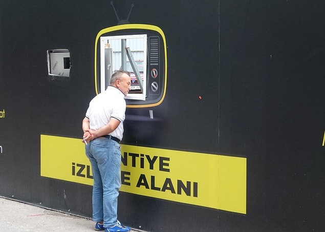 8. Milli sporumuz için özel seyir terası yapan koca yürekli inşaatçılarımız