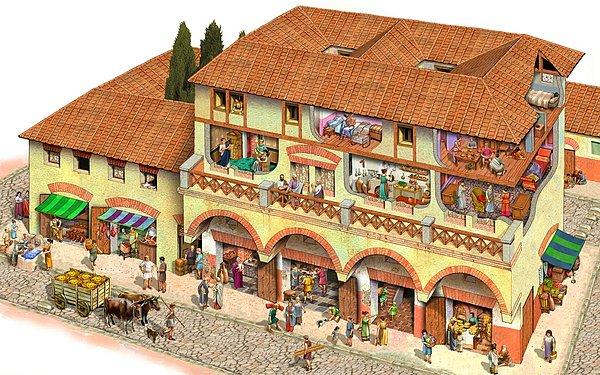 Roma İmparatorluğu'nda evler