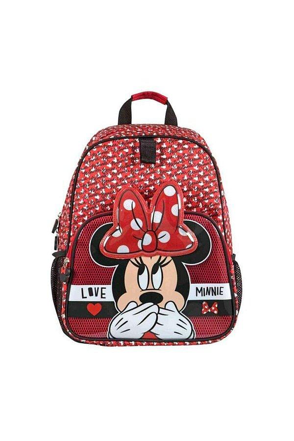 12. Mickey Mouse ve Minnie Mouse sevenler için gelsin bu ilkokul çantası da...