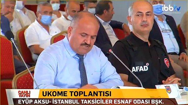 İstanbul Taksiciler Esnaf Odası Başkanı Eyüp Aksu, burada yaptığı konuşmada Bu teklif ısıtıp ısıtıp önümüze getiriliyor. Ya bir çıkarınız var ya da bu heyetin aklıyla dalga geçiliyor. Teknolojiye geçmeden taksi artışını uygun görmüyoruz” diye konuştu.