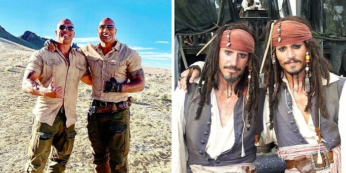 Великолепное сходство: 16 актеров/актрис и их дублеров, которые выглядят в точности как они