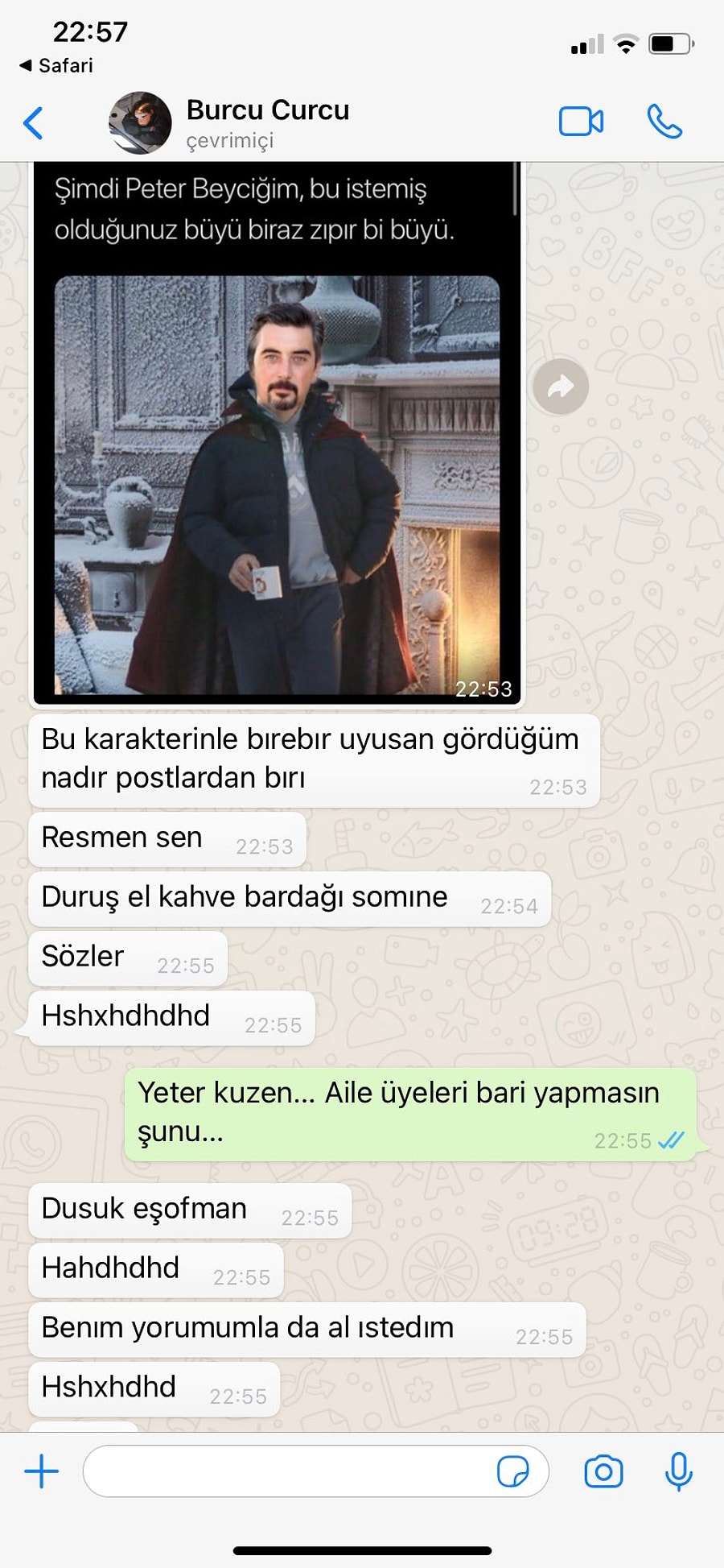 Ali Ihsan Varol Kendisine Yapilan Dr Strange Mizahina Ailesinin De Katildigi Yazismalari Yayinladi