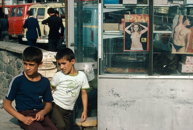 19. Gazete ve dergi kulübesi, Diyarbakır, 1979.