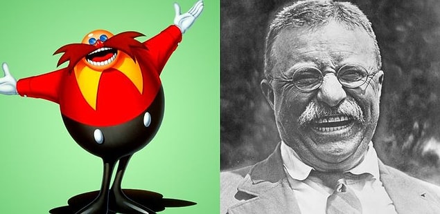 11. Dr. Robotnik - Teddy Roosevelt